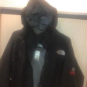 The North Face Womens Summit Series Gore-Tex XCR Hooded Jacket Size Large Black